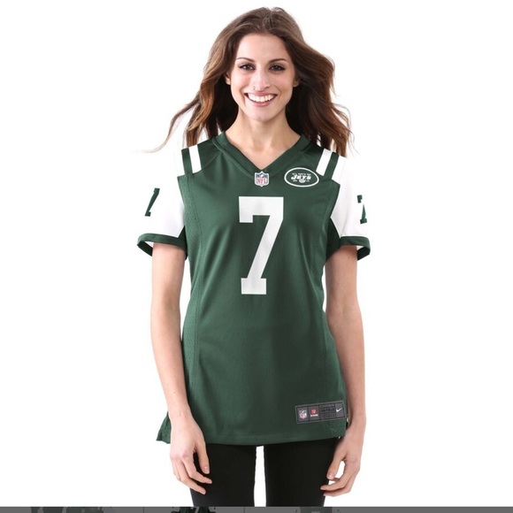 Geno Smith New York Jets Official Nike Women’s Game Jersey – Green - Picture 2 of 9
